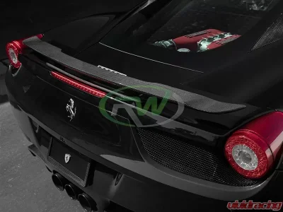 RW Carbon Fiber Rear Wing Ferrari 458 2010+ - Ferrari458-02