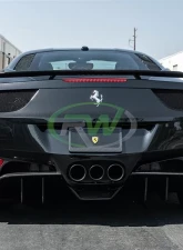 RW Carbon Fiber Rear Wing Ferrari 458 2010+                                     - Ferrari458-02 - Image 3