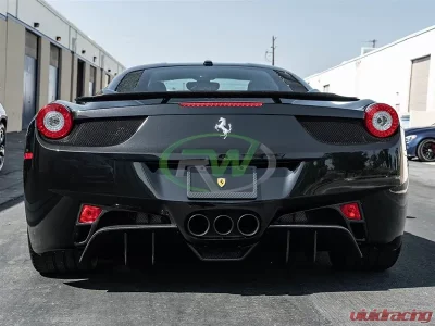 RW Carbon Fiber Rear Wing Ferrari 458 2010+ - Ferrari458-02