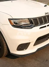 RW Carbon RWS Carbon Fiber Front Lip Spoiler Jeep SRT | Trackhawk 2017+                                     - Jeep001 - Image 2
