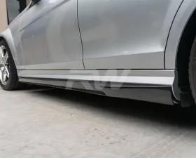RW Carbon DTM CF Side Skirt Extensions Mercedes-Benz W204 C63 2008-2014