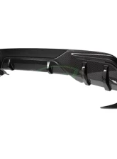 RW Carbon Full Carbon Fiber Rear Diffuser BMW i4 2022-2023                                     - bmwi4001 - Image 4