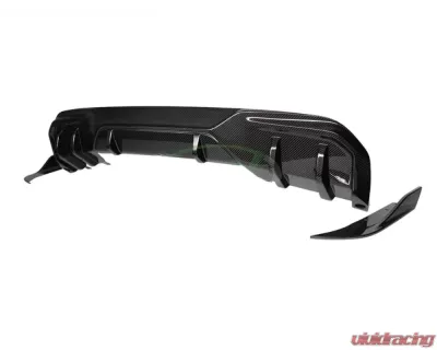 RW Carbon Full Carbon Fiber Rear Diffuser BMW i4 2022-2023 - bmwi4001