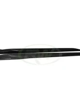 RW Carbon Full Carbon Fiber Side Skirt Extensions BMW i4 2022-2023                                     - bmwi4002 - Image 3