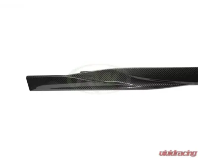 RW Carbon Full Carbon Fiber Side Skirt Extensions BMW i4 2022-2023 - bmwi4002
