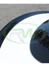 RW Carbon Fiber Trunk Spoiler Tesla Model S 2013+                                     - Tesla01 - Image 4