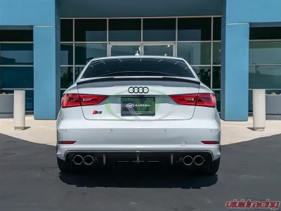 RW Carbon Pre-Facelift Carbon Fiber Rear Diffuser Audi 8v S3 2014-2016 - audi8v004