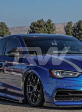 RW Carbon GTX Carbon Fiber Side Skirt Extensions Audi A3 | S3 | RS3 2015-2023                                     - audi8v005 - Image 4