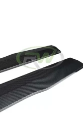 RW Carbon GTX Carbon Fiber Side Skirt Extensions Audi A3 | S3 | RS3 2015-2023                                     - audi8v005 - Image 6