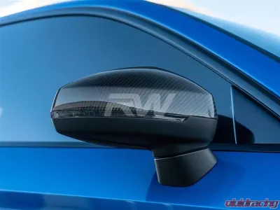 RW Carbon Fiber Mirror Cap Replacements Audi 8V A3 | S3 | RS3 2015-2023 - audi8v007