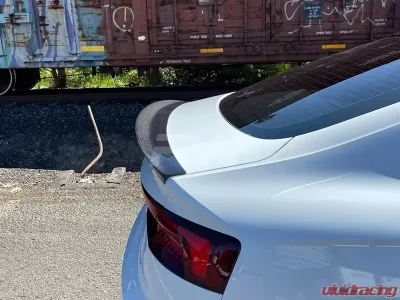 RW Carbon 4dr Sportback CF Trunk Spoiler w/ 3M Tape Audi A5 | S5 | RS5 2019-2023 - audib8001-1