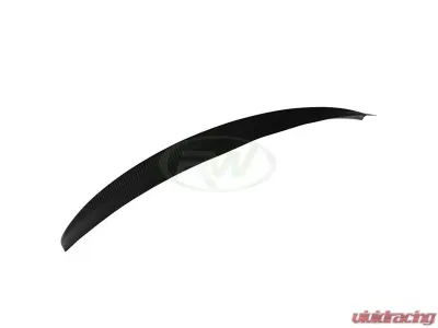 RW Carbon 4dr Sportback CF Trunk Spoiler w/ 3M Tape Audi A5 | S5 | RS5 2019-2023 - audib8001-1