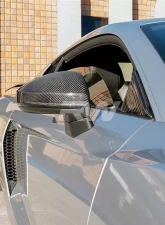 RW Carbon Fiber Mirror Cap Replacements Audi R8 4S 2015-2018                                     - audir805 - Image 4