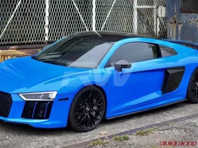 RW Carbon Fiber Side Skirt Extensions Audi R8 4S 2015-2018 - audir806