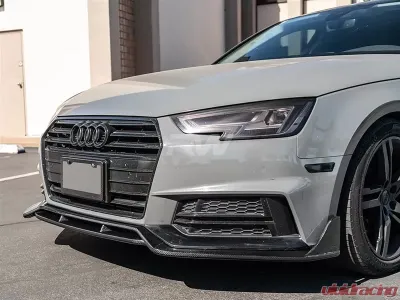 RW Carbon DTM Carbon Fiber Front Lip Audi S4 | A4 S Line 2017-2019 - audis405