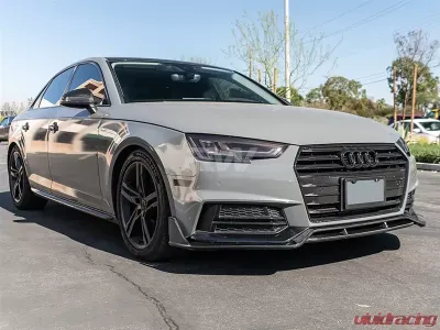 RW Carbon DTM Carbon Fiber Front Lip Audi S4 | A4 S Line 2017-2019 - audis405