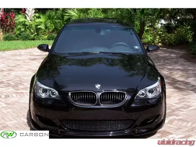 RW Carbon Fiber Kidney Grilles BMW E60 | E61 2004-2010 - bmwe60001