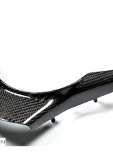 RW Carbon Fiber Steering Wheel Trim BMW M5 | M6 2005-2010                                     - bmwe60016 - Image 2