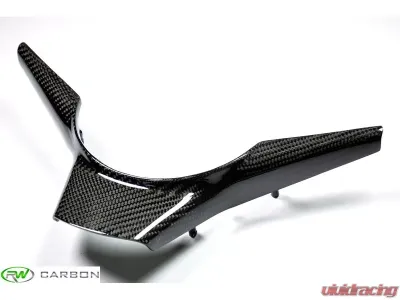 RW Carbon Fiber Steering Wheel Trim BMW M5 | M6 2005-2010 - bmwe60016