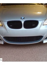 RW Carbon Matte Black Kidney Grilles BMW E60 5 Series 2004-2010                                     - bmwe60026 - Image 4