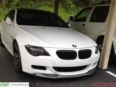 RW Carbon Fiber DTM Front Lip Spoiler BMW M6 E63 | E64 2006-2010 - bmwe63003