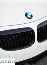 RW Carbon Matte Black Front Grilles BMW 6 Series M6 | E63 | E64 2004-2010                                     - bmwe63004 - Image 3