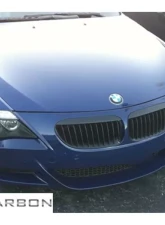 RW Carbon Matte Black Front Grilles BMW 6 Series M6 | E63 | E64 2004-2010                                     - bmwe63004 - Image 2
