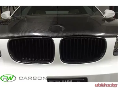 RW Carbon Fiber Kidney Grilles BMW E82 | E88 2008-2013 - bmwe82001