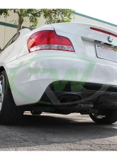 RW Carbon Performance Style Carbon Fiber Diffuser BMW 1 Series E82 | E88 2008-2013                                     - bmwe82009 - Image 2