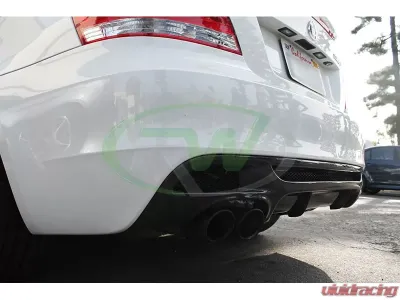 RW Carbon Performance Style Carbon Fiber Diffuser BMW 1 Series E82 | E88 2008-2013 - bmwe82009