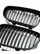 RW Carbon Matte Black Grilles BMW E82 | E88 1 Series 2008-2013                                     - bmwe82011 - Image 2