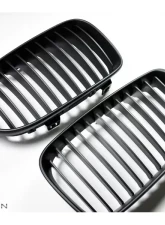 RW Carbon Matte Black Grilles BMW E82 | E88 1 Series 2008-2013                                     - bmwe82011 - Image 3