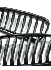 RW Carbon Matte Black Grilles BMW Z4 E85 | E86 2003-2008                                     - bmwe85001 - Image 2