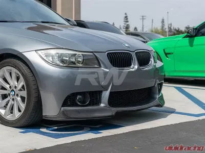 RW Carbon CF Front Lip for M3 Style Bumper BMW E90 | E91 | E92 2006-2013 - bmwe90006