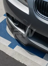 RW Carbon CF Front Lip for M3 Style Bumper BMW E90 | E91 | E92 2006-2013                                     - bmwe90006 - Image 2