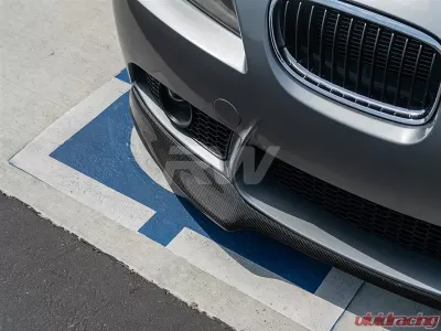 RW Carbon CF Front Lip for M3 Style Bumper BMW E90 | E91 | E92 2006-2013 - bmwe90006