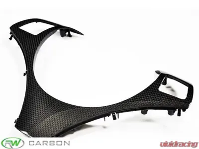 RW Carbon Fiber Steering Wheel Trim BMW E85 | E90 2007-2013 - bmwe90037