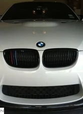 RW Carbon Gloss Black Grilles BMW E92 | E93 3 Series 2007-2010                                     - bmwe92031-07-10 - Image 4