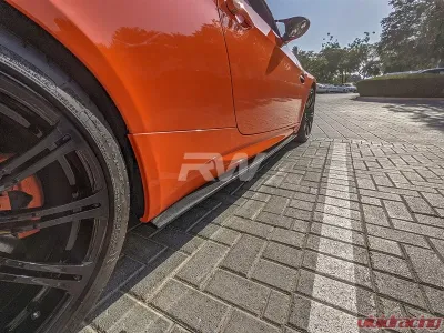 RW Carbon Fiber Side Skirt Extensions BMW M3 E92 | E93 2008-2013 - bmwe92035