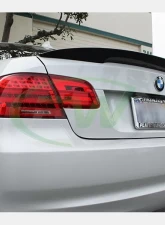 RW Carbon 1x1 Carbon Fiber Perf Style Trunk Spoiler BMW E92 M3 2007-2013                                     - bmwe92044 - Image 2
