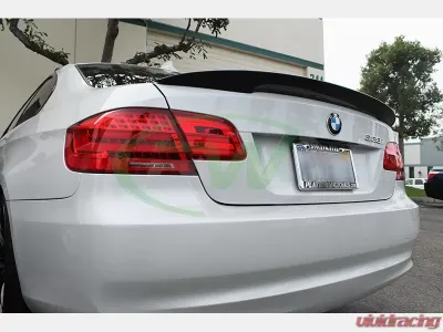 RW Carbon 1x1 Carbon Fiber Perf Style Trunk Spoiler BMW E92 M3 2007-2013 - bmwe92044