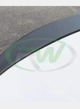 RW Carbon 1x1 Carbon Fiber Perf Style Trunk Spoiler BMW E92 M3 2007-2013                                     - bmwe92044 - Image 3
