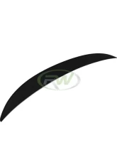 RW Carbon 1x1 Carbon Fiber Perf Style Trunk Spoiler BMW E92 M3 2007-2013                                     - bmwe92044 - Image 6