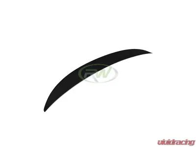 RW Carbon 1x1 Carbon Fiber Perf Style Trunk Spoiler BMW E92 M3 2007-2013 - bmwe92044