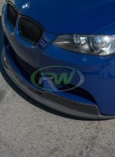 RW Carbon Fiber Arkym Style Front Lip BMW M3 E90 | E92 | E93 2008-2013                                     - bmwe9Xm303 - Image 6