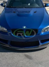 RW Carbon Fiber Arkym Style Front Lip BMW M3 E90 | E92 | E93 2008-2013                                     - bmwe9Xm303 - Image 2