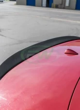 RW Carbon Perf. Style Carbon Fiber Trunk Spoiler 1x1 BMW E93 3 Series 2007-2013                                     - bmwe9xm319-1 - Image 2