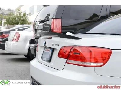 RW Carbon Perf. Style Carbon Fiber Trunk Spoiler 1x1 BMW E93 3 Series 2007-2013 - bmwe9xm319-1