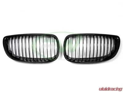 RW Carbon Gloss Black Grilles BMW M3 E90 | E92 |E93 2008-2013 - bmwe9xm323
