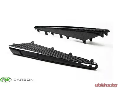 RW Carbon Fiber Fender Grilles BMW M3 E90 | E92 | E93 2008-2013 - bmwe9xm325